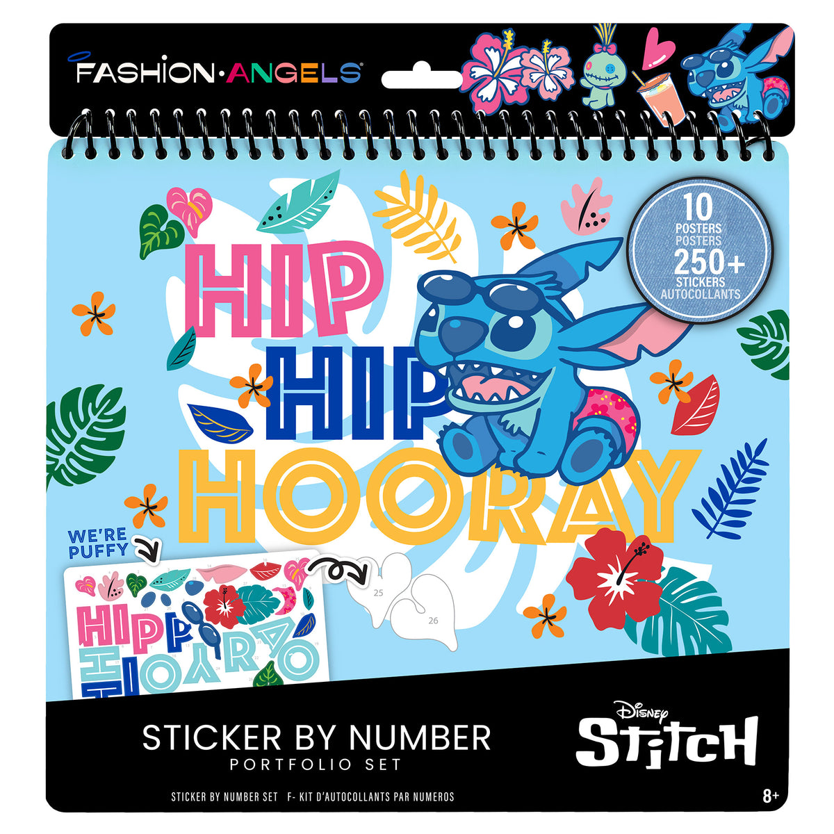Disney Stitch Sticker by Number Portfolio