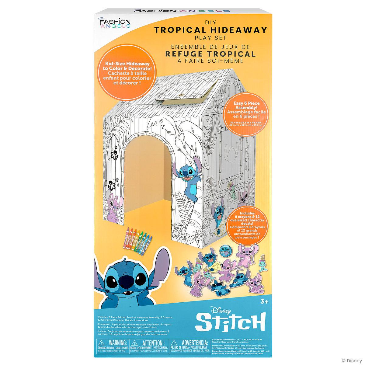 Disney Stitch Tropical Hideaway DIY Play Set