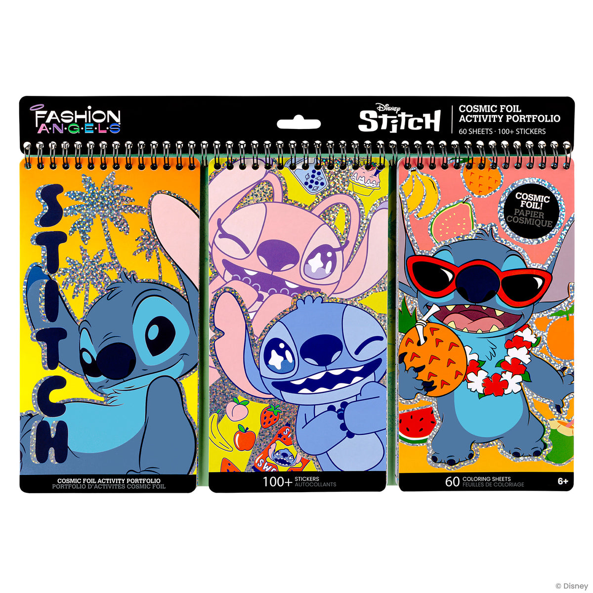 Disney Stitch Cosmic Foil Activity Portfolio