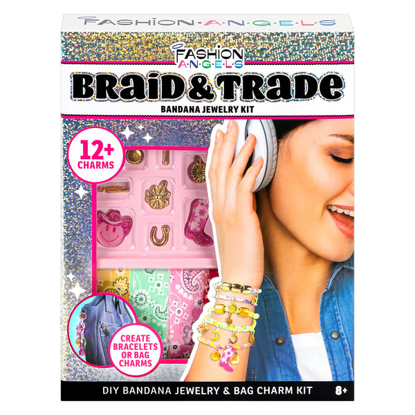 Braid & Trade Bandana Jewelry & Accessory Design Kit – Fashion Angels