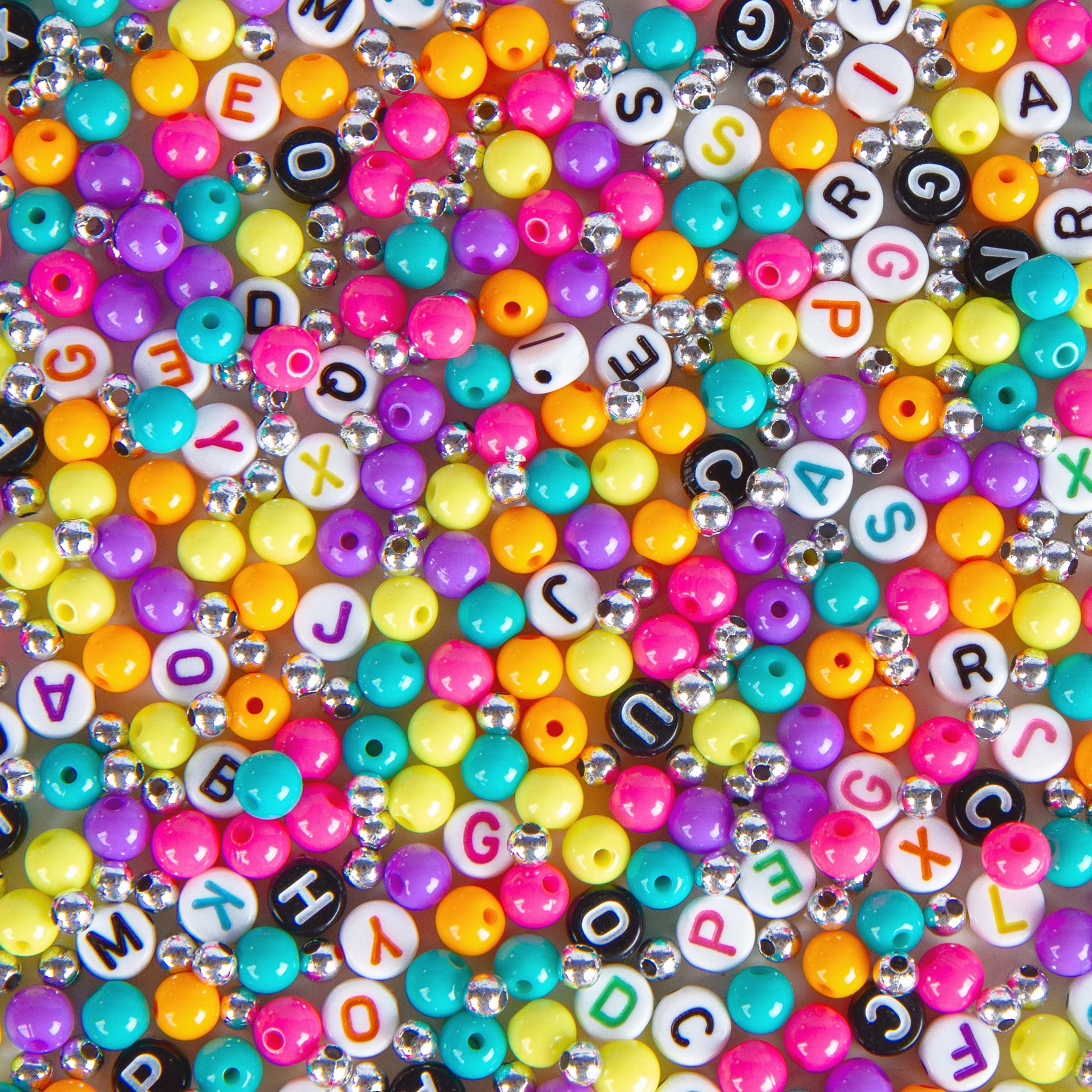 Bead Script Tell Your Story Alphabet Bead Set -1500+beads – Fashion Angels