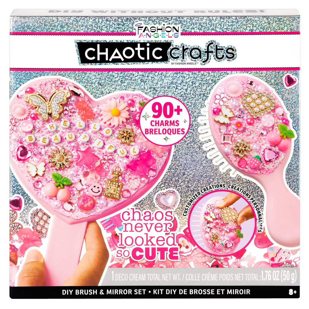 Chaotic Crafts DIY Brush & Mirror Kit – Fashion Angels